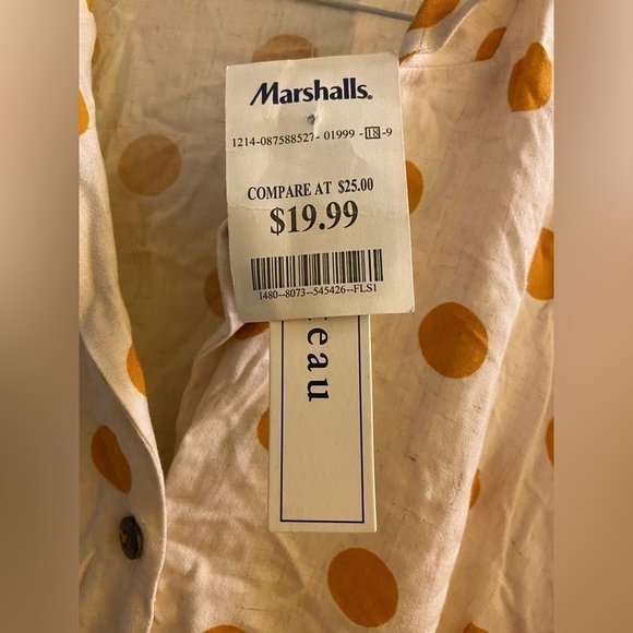 Marshall’s Womens Juniors Size Large Polka Dot Dress - Picture 3 of 8